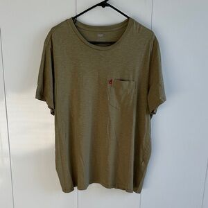 Levi's Khaki Men's Short Sleeve Tee